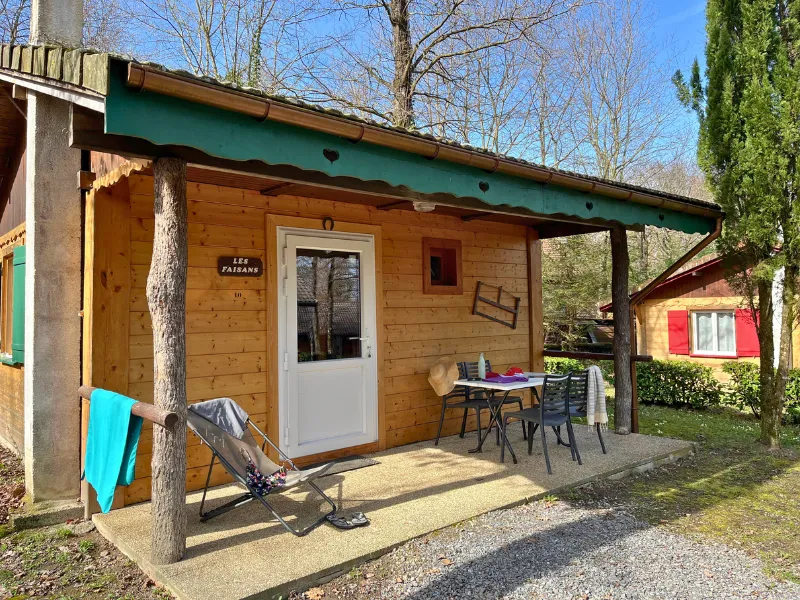 Location - Chalet Cosy Mezzanine 3 (+1) Places - Camping Le Relais du Léman