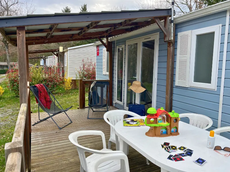 Location - Mobil-Home Cosy - Camping Le Relais du Léman