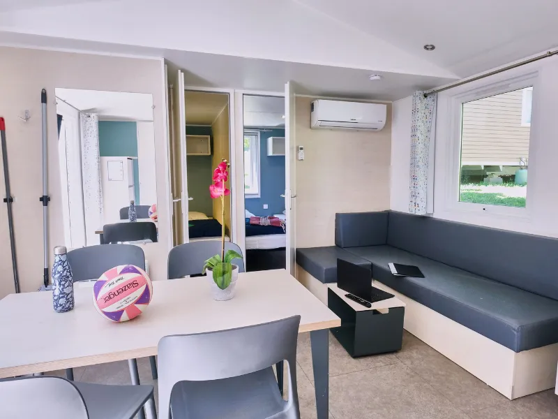 Location - Mobil-Home Premium - Camping Le Relais du Léman