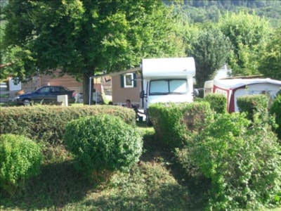 Pitch camping with car — 2
