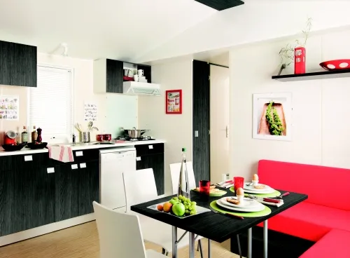 Location - Mobilhome Ohara (3 Chambres) 37.4M² - image n°3 - Camping Vieille Église