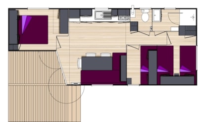 Mobile home OHARA VIP (3 bedrooms) - Large 39.9m² — 4