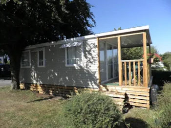 Mietunterkunft - Mobilheim Ohara (2 Schlafzimmer) - Large 35M² - Camping Vieille Église