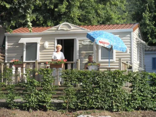 Location - Mobilhome Ohara (2 Chambres) - Grande Largeur 35M² - image n°2 - Camping Vieille Église