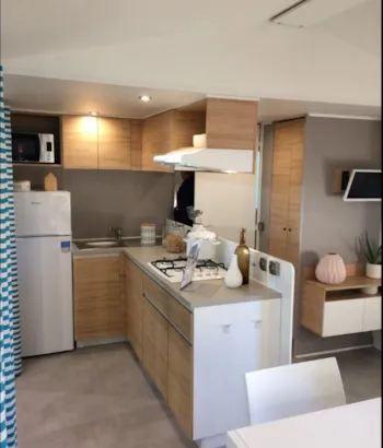 Mietunterkunft - Mobilheim Ohara Vip (3 Schlafzimmer) 44M² - Camping Vieille Église