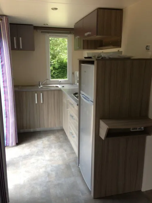 Mietunterkunft - Mobil-Home Riv59 (32 M2) - 2 Chambres - 2013 - image n°2 - Camping de Saumont