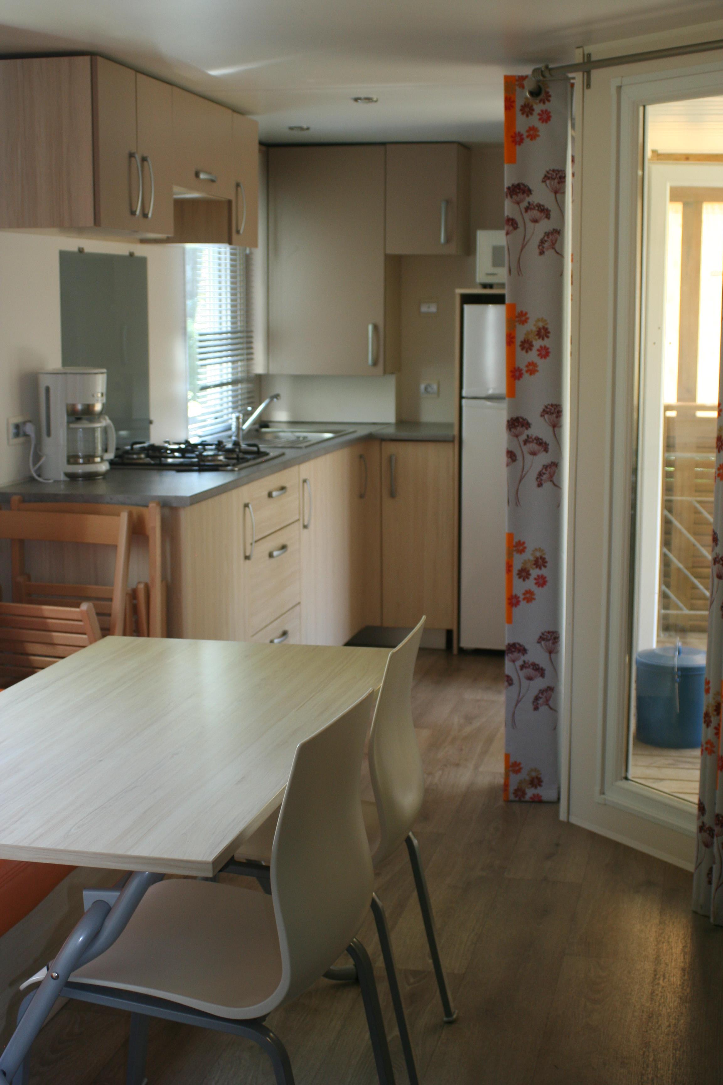 Accommodation - Mobil-Home Soléo (32 M2) - 3 Chambres - Année 2014 - Camping de Saumont