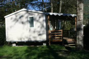 Mietunterkunft - Mobil-Home Riv59 (32 M2) - 2 Chambres - 2013 - Camping de Saumont
