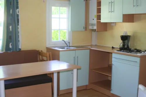 Mietunterkunft - Mobil-Home Eco 6 -  (30 M2) - 2 Chambres - 2003 - image n°2 - Camping de Saumont
