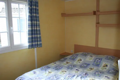 Huuraccommodatie(s) - Mobil-Home Eco6 - N - (30 M2) - 2 Chambres - 2003 - image n°5 - Camping de Saumont