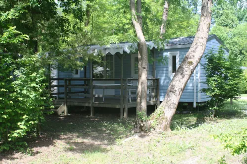 Huuraccommodatie(s) - Mobil-Home Eco6 - N - (30 M2) - 2 Chambres - 2003 - image n°6 - Camping de Saumont