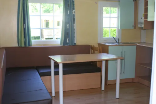 Mietunterkunft - Mobil-Home Eco 6 -  (30 M2) - 2 Chambres - 2003 - image n°4 - Camping de Saumont