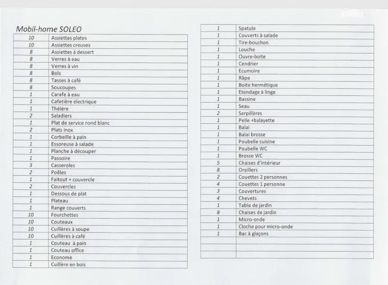Mobil-Home Soléo - (32 M2) - 3 Chambres - 2014