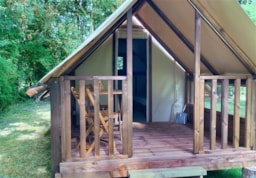 Accommodation - Cyclo Tente - 2 Personnes - 10.60 M2 - Année 2023 - Camping de Saumont