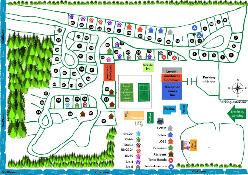 Mobil-Home Riv59 (32 M2) - 2 Chambres - 2013
