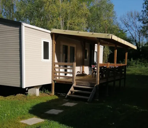 Accommodation - Mobil-Home Lo83 (32 M2) - image n°1 - Camping de Saumont