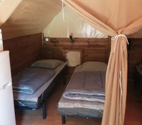 Huuraccommodatie(s) - Tente Ama9 - 19.20 M2 - 2023 - image n°7 - Camping de Saumont