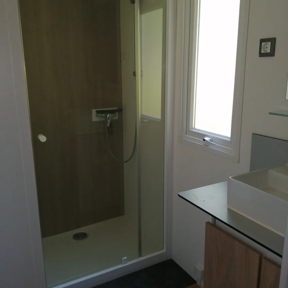 Accommodation - Mobil-Home Premium (32 M2) - 3 Chambres - 2021 - image n°6 - Camping de Saumont