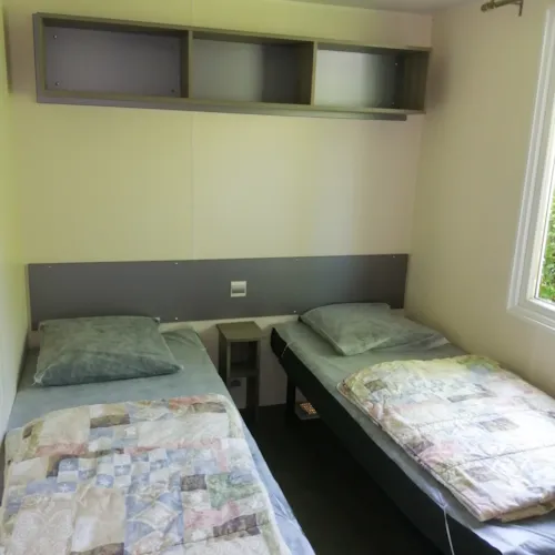 Mietunterkunft - Mobil-Home Riv59 (32 M2) - 2 Chambres - 2013 - image n°6 - Camping de Saumont