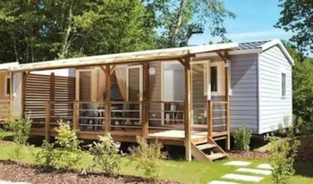 Mietunterkunft - Premium Mobile-Home By Roan - 40 M² - 3 Schlafzimmer - Erhöhte Terrasse - Camping Marvilla Parks - Domaine des Naïades
