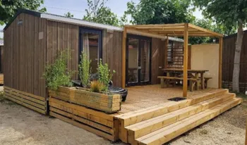 Mietunterkunft - Premium Mobile-Home - 35 M² - 3 Schlafzimmer - Klim - Lounge-Terrasse - Camping Marvilla Parks - Domaine des Naïades