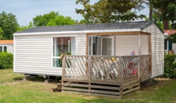 Mietunterkunft - Mobilheim  Comfort - 26 M² - 2 Schlafzimmer - Einzelterrasse - Camping Marvilla Parks - Domaine des Naïades