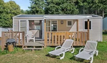 Mietunterkunft - Mobilheim Comfort Modèle Xl - 36 M² - 3 Schlafzimmer - Lounge-Terrasse - Camping Marvilla Parks - Domaine des Naïades