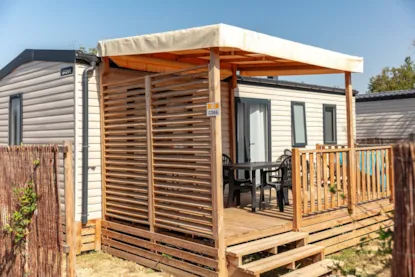 Mobil-Home Confort - 33 M²- 3 Habitaciones - Terraza Elevada