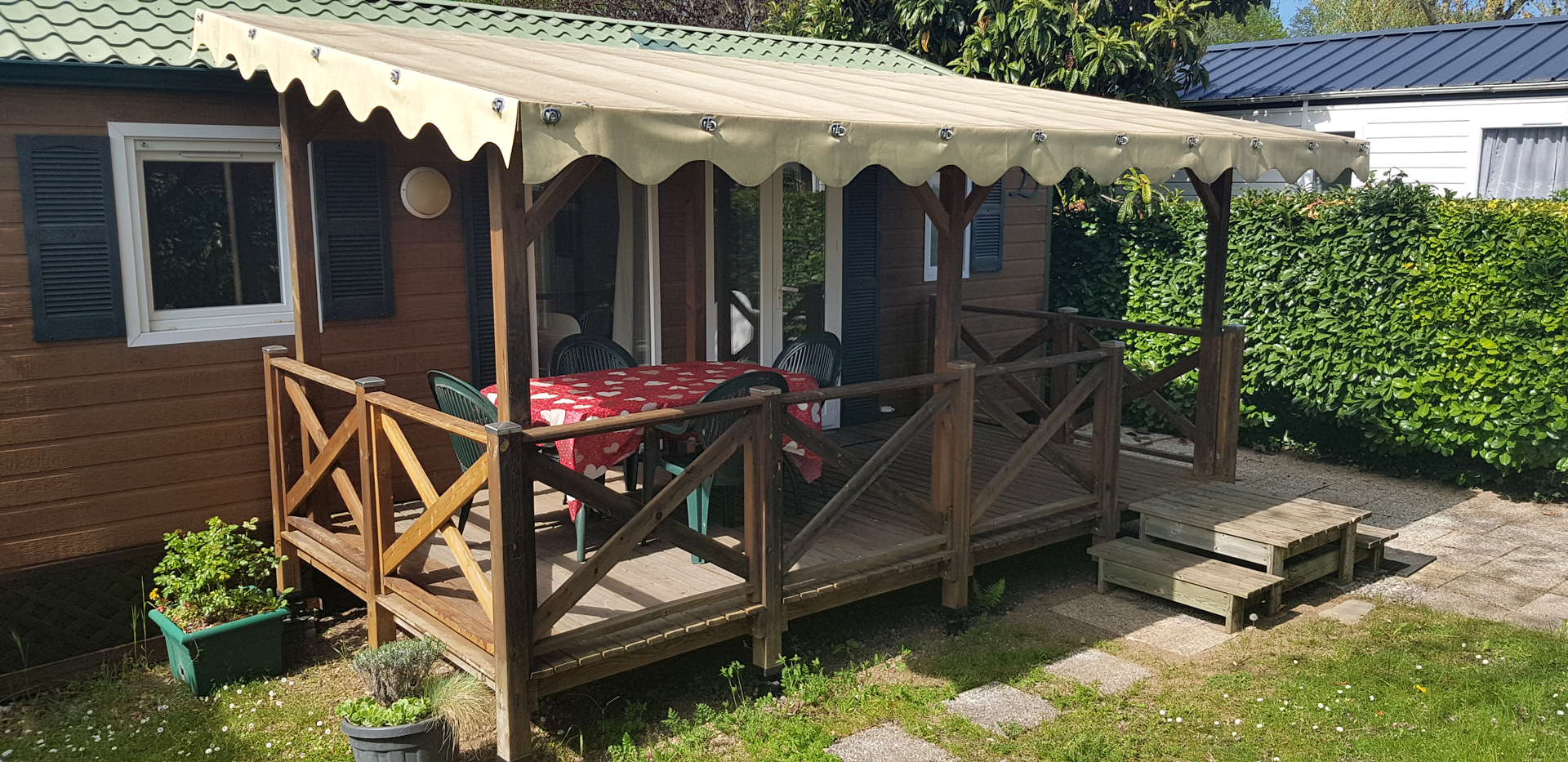 Location - Mobilhome 2 Chambres (Sumba) - Camping du Chatelet