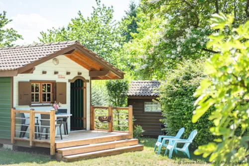 Huuraccommodatie(s) - Chalet12 M² Zonder Privé Sanitair - image n°1 - Camping du Chatelet