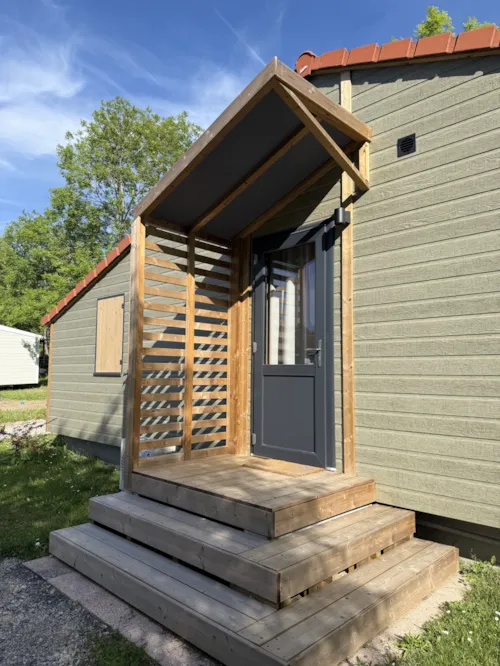 Accommodation - 40 M² Chalet With 3 Bedrooms, Air Conditioning - image n°5 - Camping du Chatelet