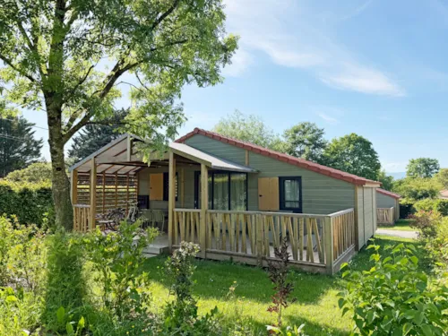 Accommodation - 40 M² Chalet With 3 Bedrooms, Air Conditioning - image n°2 - Camping du Chatelet