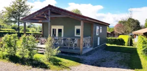 Locatif - CHALET 35 M²  2 bedrooms + terrace - Camping du Chatelet