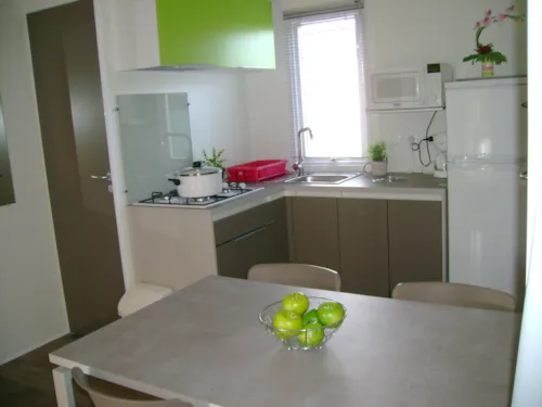 Accommodation - Mobile Home Bermudes Duo 27 M² - image n°3 - Camping La Renouillère