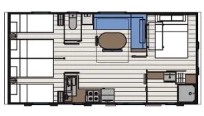 Mietunterkunft - Mobilheim Rido'rêve 31 M² - image n°2 - Camping La Renouillère