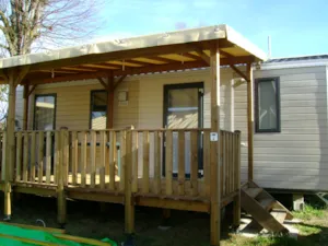 Locatif - Mobil-home Bermudes Trio 31 m² - Camping La Renouillère