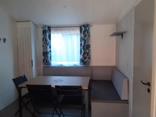 Huuraccommodatie(s) - Stacaravan Bermudes Trio 31 M² - image n°3 - Camping La Renouillère