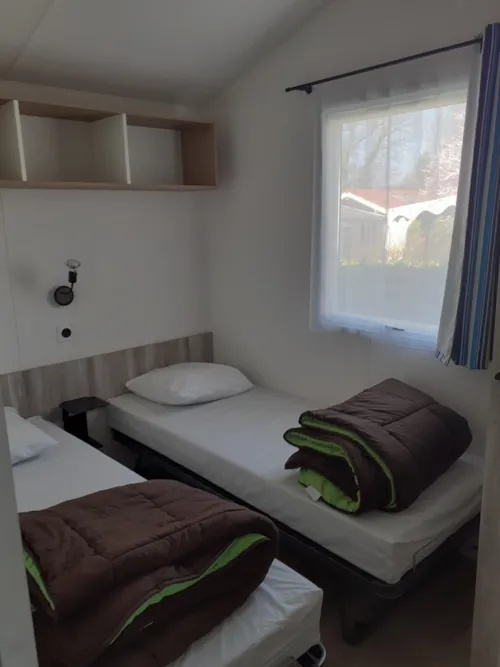 Huuraccommodatie(s) - Stacaravan Ibiza Duo 27M2 2/4 Pers - image n°6 - Camping La Renouillère