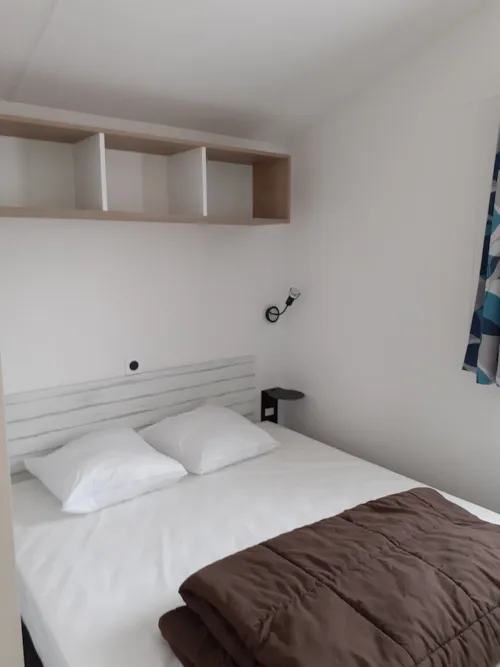 Huuraccommodatie(s) - Stacaravan Bermudes Trio 31 M² - image n°5 - Camping La Renouillère