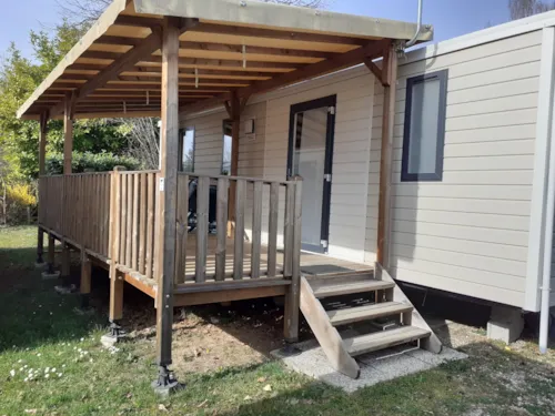 Huuraccommodatie(s) - Stacaravan Bermudes Trio 31 M² - image n°10 - Camping La Renouillère