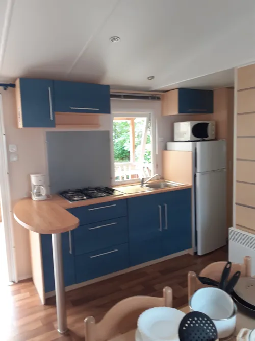 Mietunterkunft - Mobilheim Super Mercure  30 M² - image n°3 - Camping La Renouillère