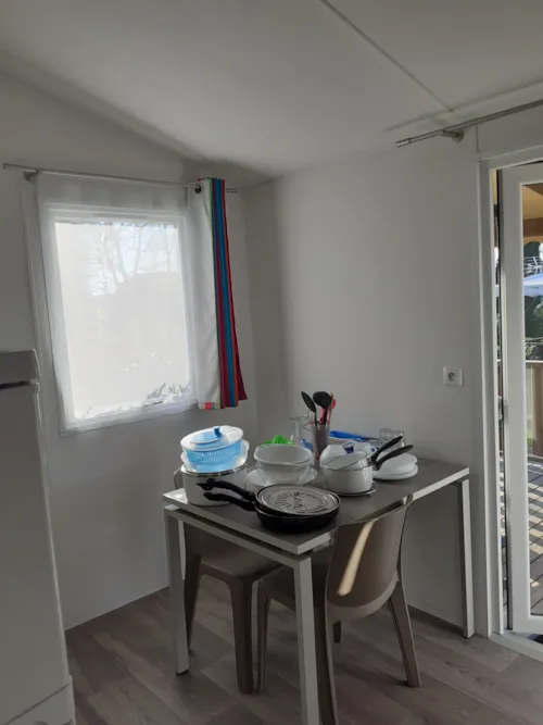 Location - Mobil-Home Ibiza Solo 20M² - image n°7 - Camping La Renouillère