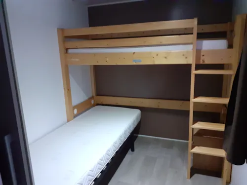 Mietunterkunft - Mobilheim Optimeo Pmr 35M² (Behindertengerecht) - image n°5 - Camping La Renouillère