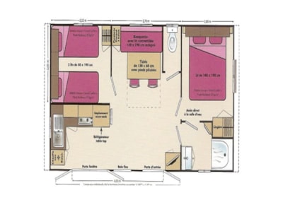 Mobil-home SUPER RIVIERA 2012 per week or Overnight stays