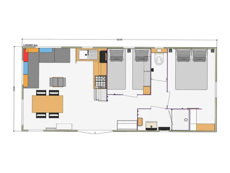 2 - Lugano Duo 32 M²