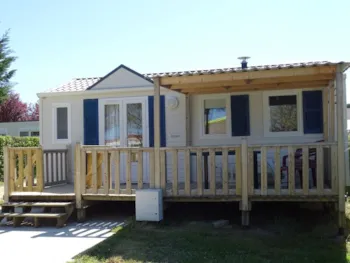 Mietunterkunft - 1 Seul : Oceane Fleur 30 M² 4 Pers. - Camping Le Paradou