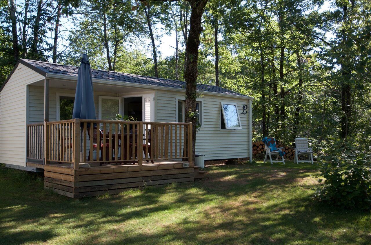 Accommodation - Mobilehome Luxe - Camping Le Clou