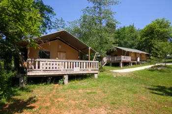 Mietunterkunft - Safaritent Luxe - Camping Le Clou