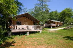 Location - Tente Safari Luxe - Camping Le Clou