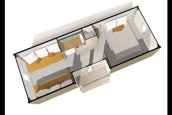 Bungalow Toilé Le Petit Château